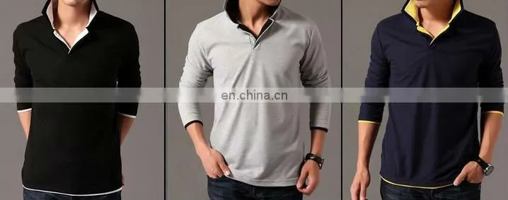 fahion men's 100% cotton polo T-shirts