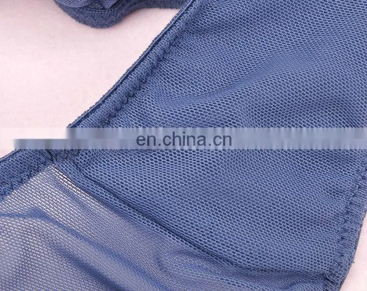 China Manufacturer Breathable Female Blue Underware