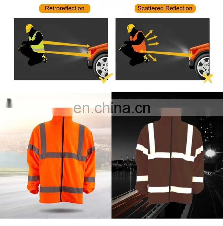 Cheap reflective short sleeves t-shirt for road safety