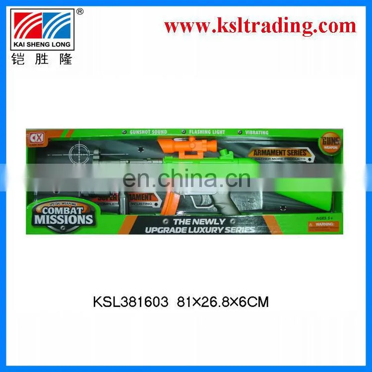 B/O guns toys kids plastic electronic toy guns