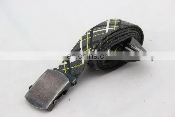 Canvas Belt With Full Printing Waist Support Belt For Men