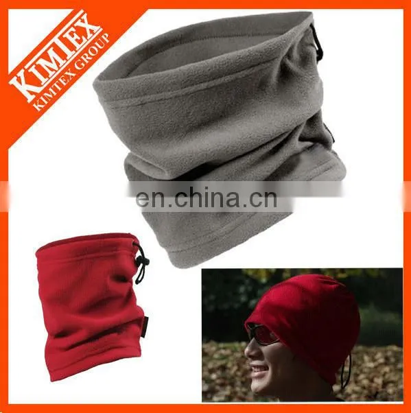 Custom printing polar fleece neck warmer hat