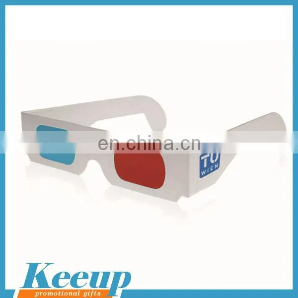Disposable 3D Glasses Paper Best Promotional Giveaways