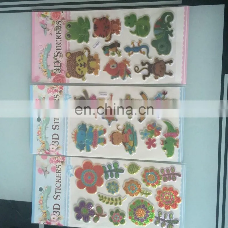 New Arrival ! cheap promotional custom Bubble foam stickers