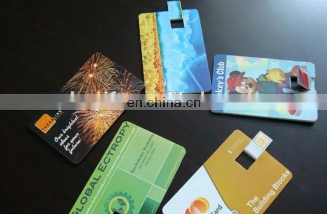 OEM custom logo credit card usb , promotional gifts usb card , usb business card 1gb-16gb