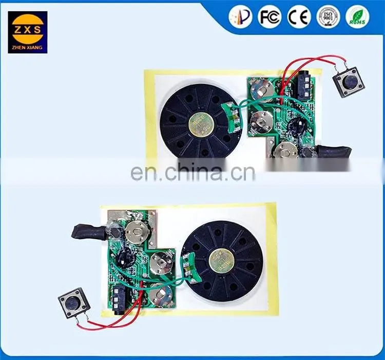 mini microphone voice record with press button for magazines,greeting cards,newspapers etc