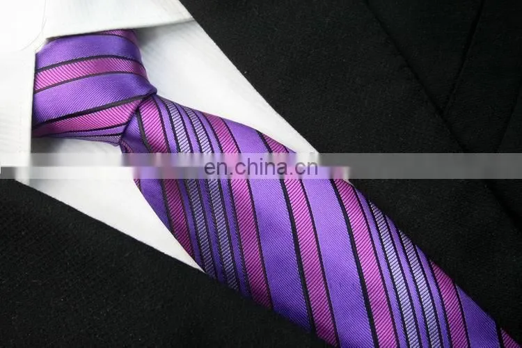 fashion design mens necktie blue stripe school uniform tie