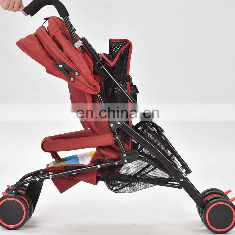 Outdoor Silver Coated Baby Stroller Chair Clamp Umbrella