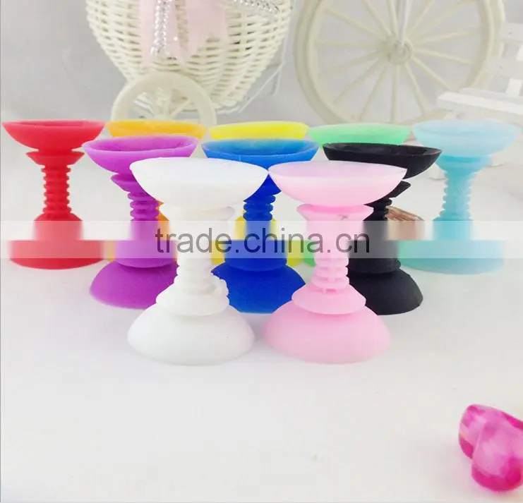 Attractive 180 Degree Rotating Dual Head Silicone Holder Function Sucker Cable Winder