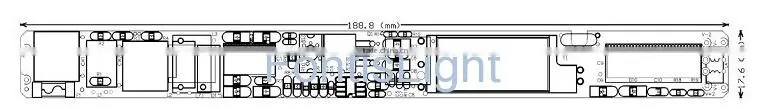 Professional design & Top quality T5 isolate LED tube light driver 25W led driver