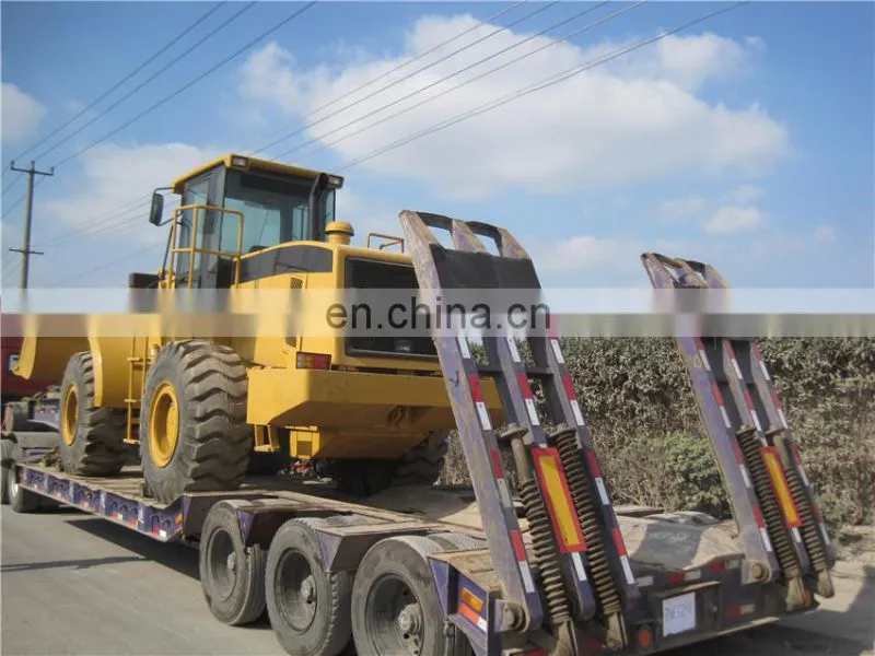 Japan caterpillar 966H wheel loader loading, CAT 966H front end loader send to the port