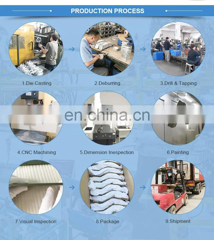 Custom OEM Aluminum Casting Parts, Precision Aluminum Alloy Die Casting Part