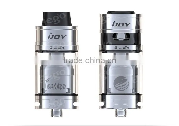 Original IJOY Tornado RDTA with 5ml Supports 300W NEW VAPE Tank Wholesale
