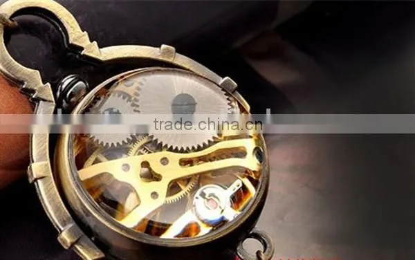 Classic vintage mechanical pocket watch ladies pocket watch