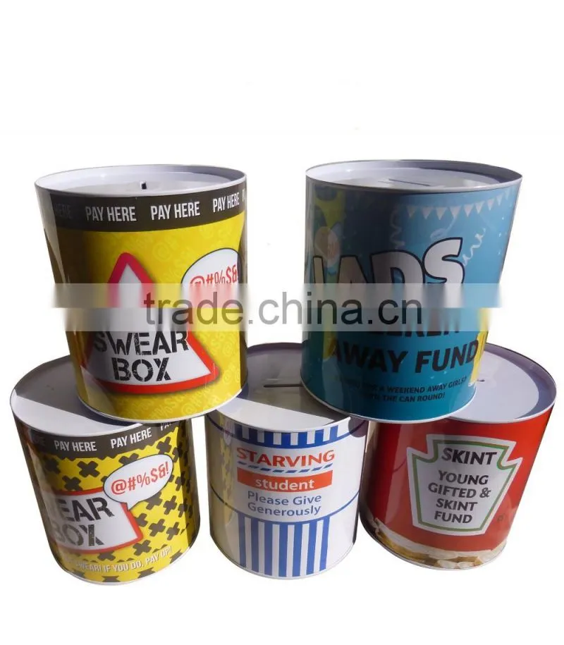 2016 Creative decoration Plastic money box