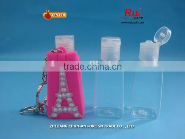 30ml plastic hand sanitizer bottle, 1oz PET gel bottle, plastic bottle