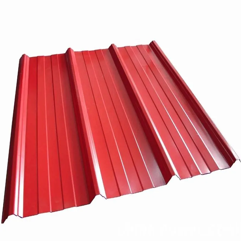 Prepainted Corrugated Steel Sheet Color Coated Roofing Plate SGCC Grade for Container Application
