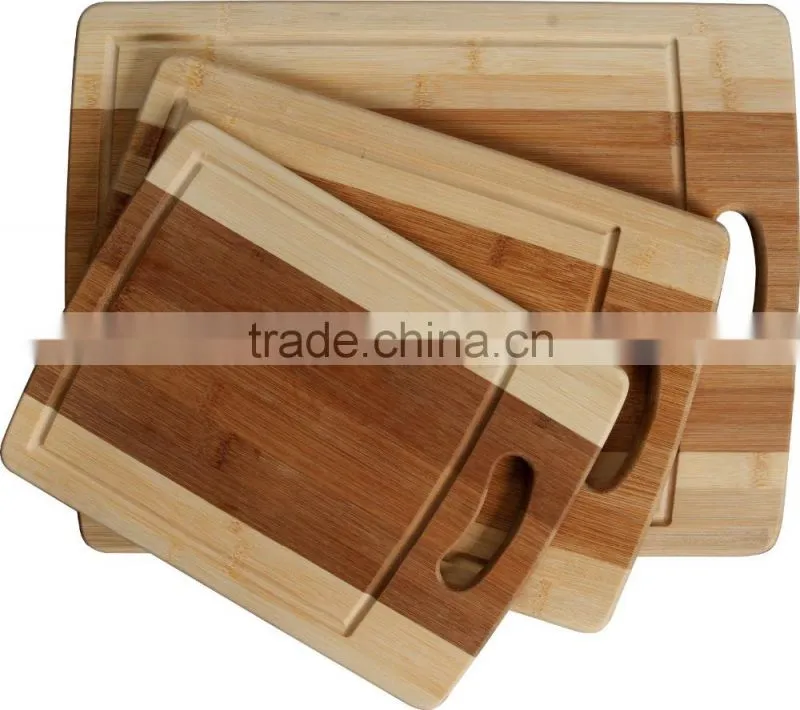 High-grade wooden cutting board for food