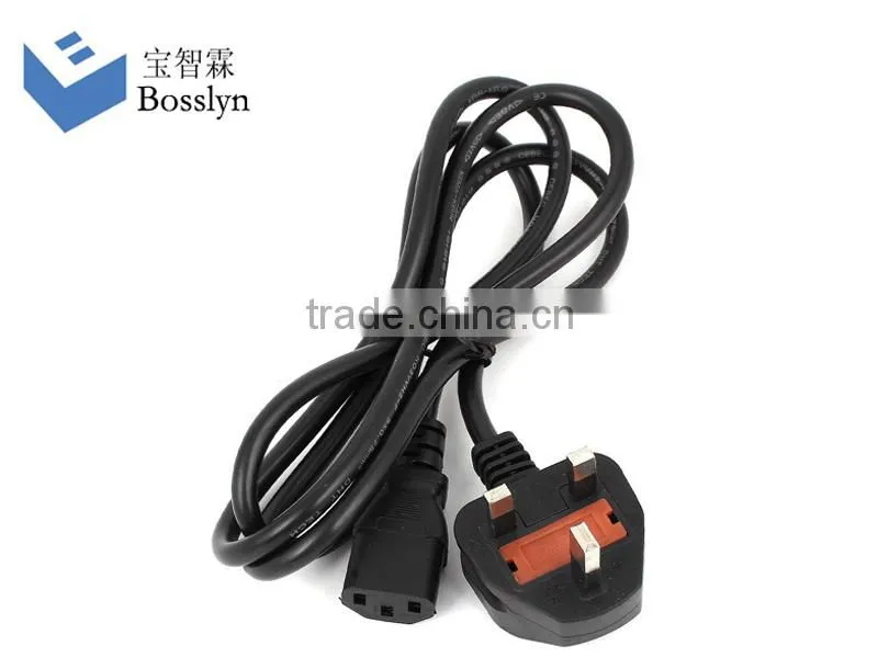 Saudi Arabia power cord guangzhou factory