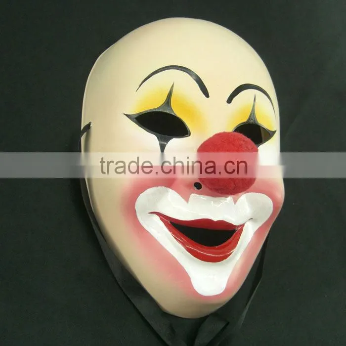 Comedy Clown Mask For Festival Hand Painted