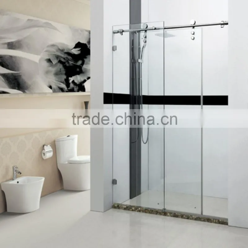 Hotel Used Aluminium Alloy Framed Sliding Shower Room