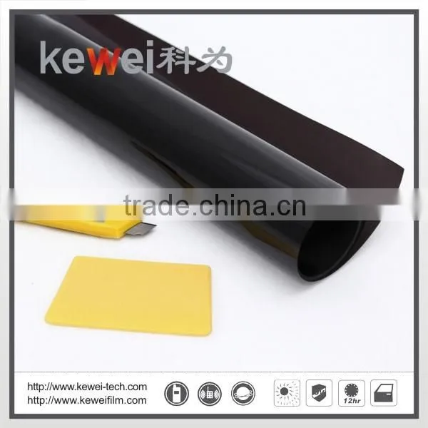 Smart car window screen tint and dyed film / original color
