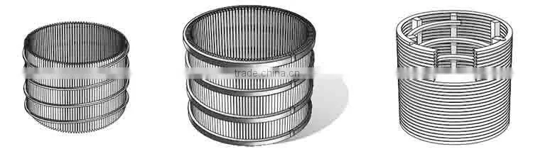 Stainless Steel Johnson Screen/Wedge wire screen/wire warpped screen