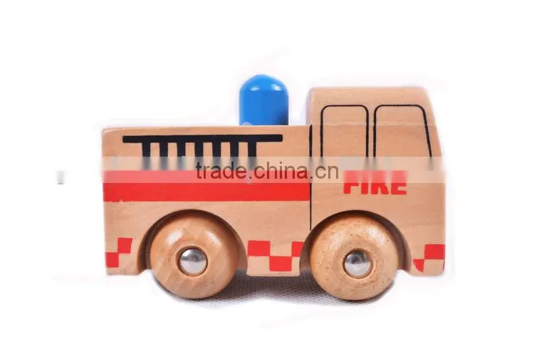 CE Standard Cheap Price and High Quality Solid Wood Kids Car Toy for Sale