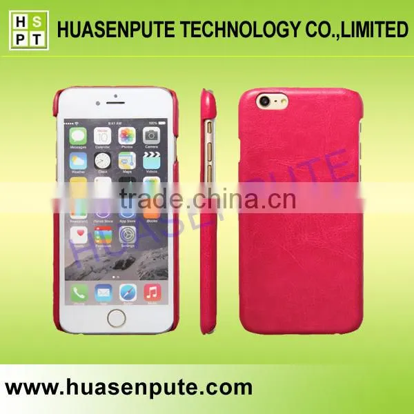 Luxury Ultra PU Leather Hard Back Case Silicone Cover For Apple iPhone 6