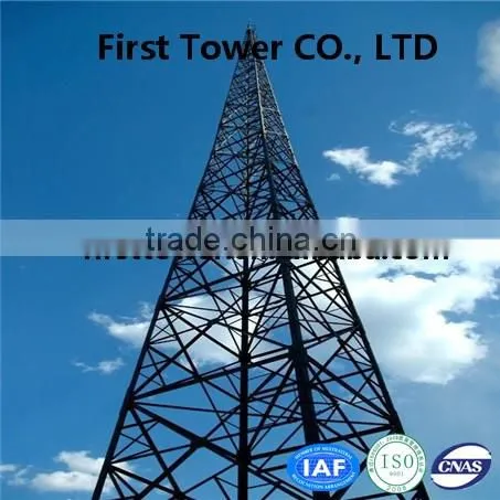 High quality longlife steel tube telecommunication tower