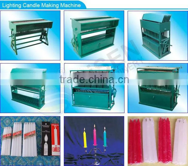 Pillar candle machine