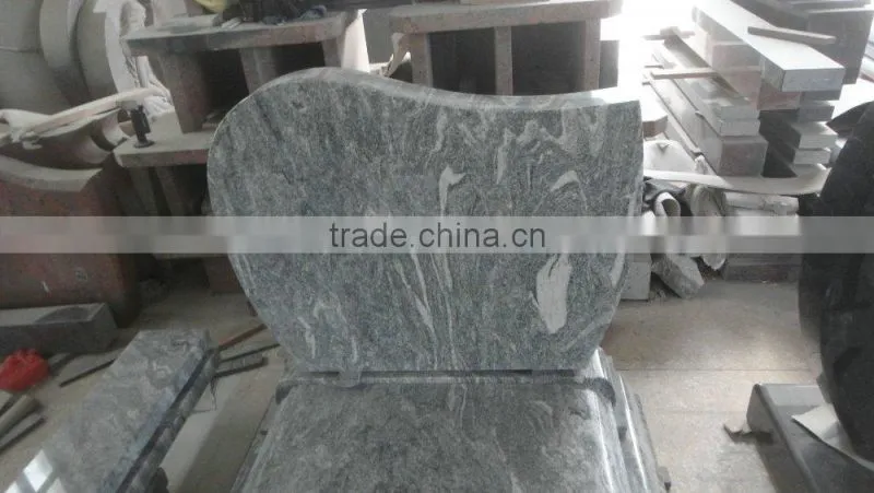 Emerald Pearl Granite tombstone for sale