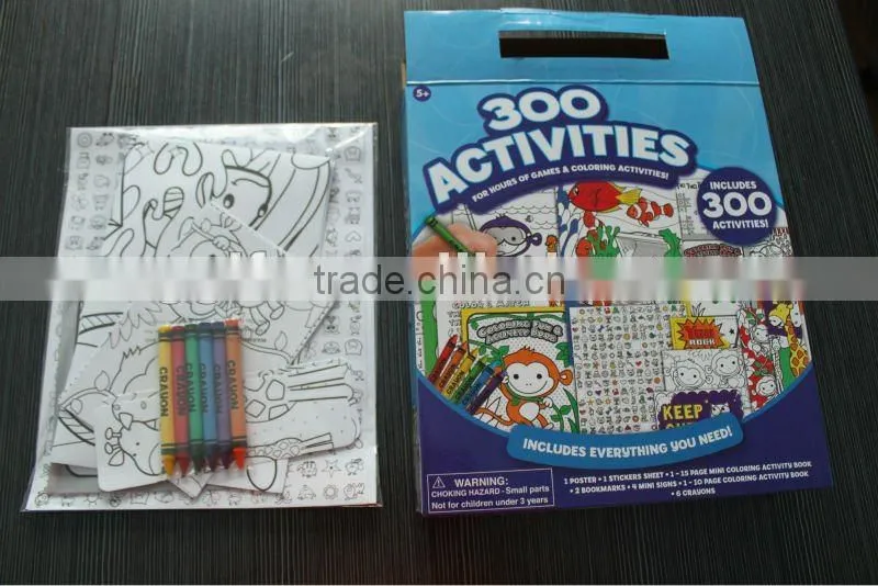 Children Coloring Activity Book