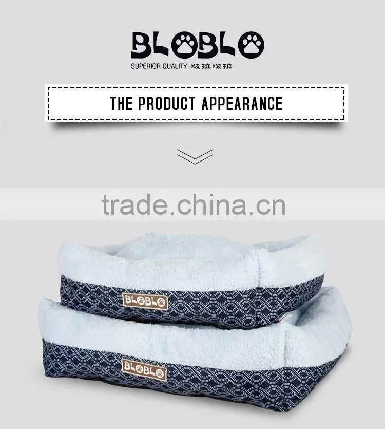 Handmade comfortable dog bed from professional manufacture factory