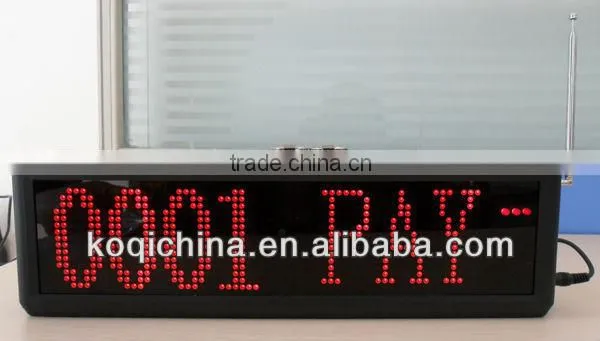 Take A Number Machine Ticket Dispenser Guest Paging System