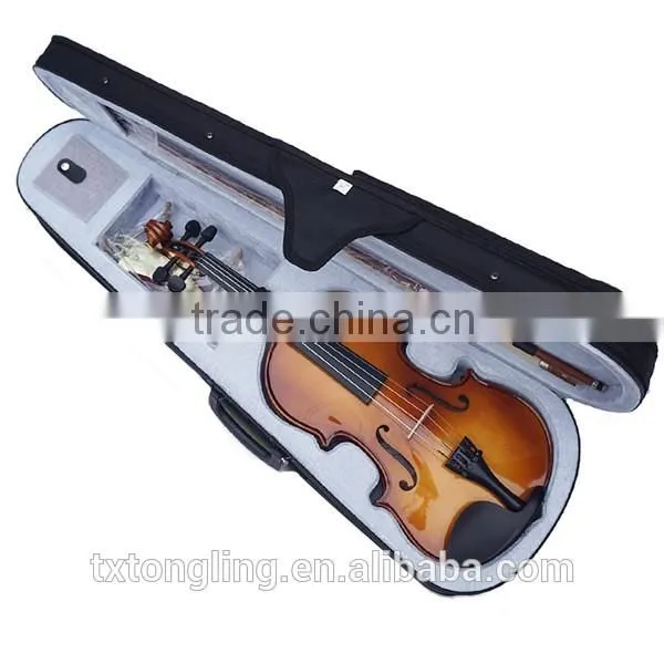 (TL001-1B) Light Violin Vernish Violin For Biginner With Case and Bow