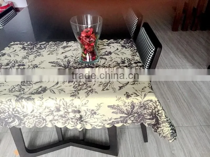 TB0011 wedding Ployester table cloth