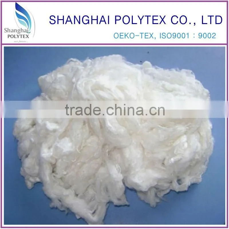 China factory direct wholesale 1.2d to 5d bright white viscose staple fiber for spinning or non woven