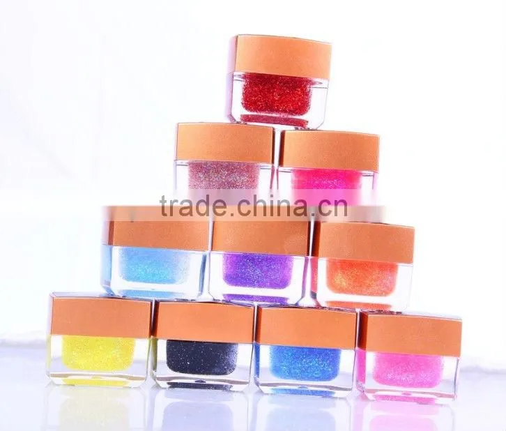 flakes glitter gel