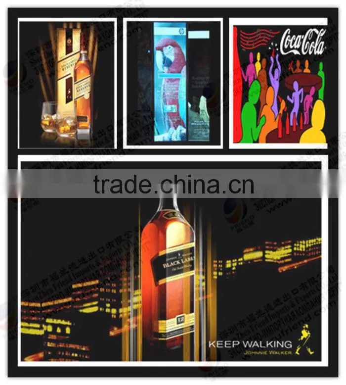 Top seller nice looking Light up EL Poster outdoor for promotional