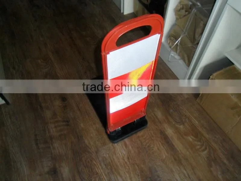2013 RSG PE/rubber Reflective Folding Road Warning Boards