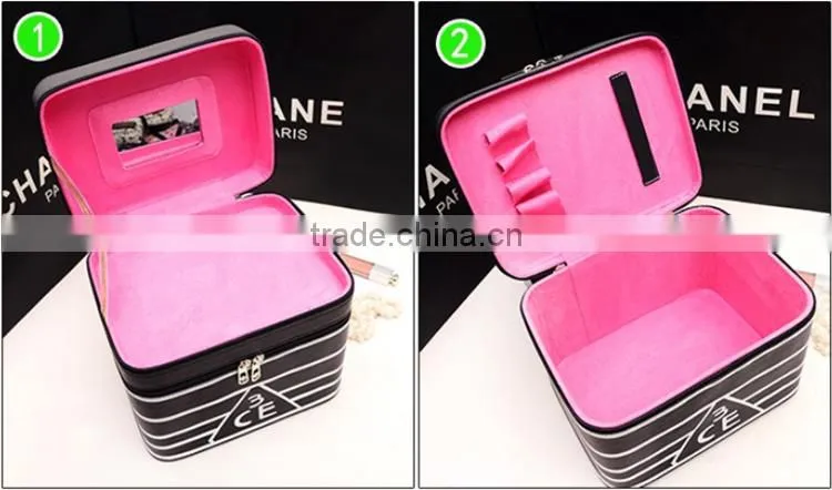 china Make Up Case Cosmetic Case Travel Cosmetic Organizer Makeup Artist Train Case