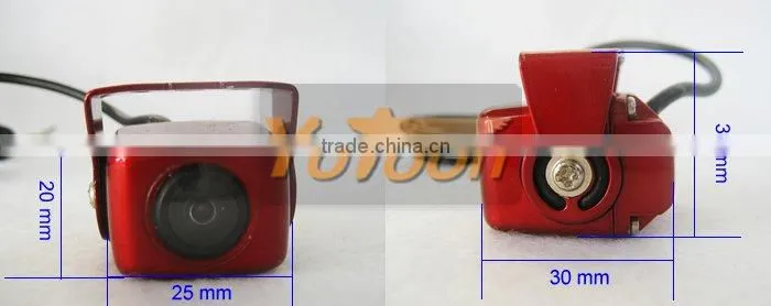 Newest Rear view Car camera with guard line function and CCD effect