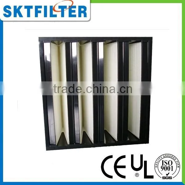 air filter manufactures V bank filter