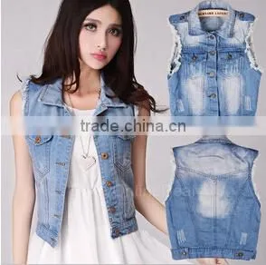 Turndown collar fashion wool handmade sweater design for girl