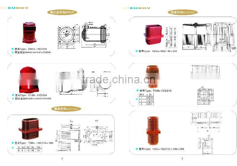 High Quality Epoxy Switchgear Spout/Contact Box