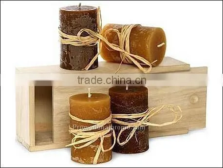 High qualtity Kraft Round candle box