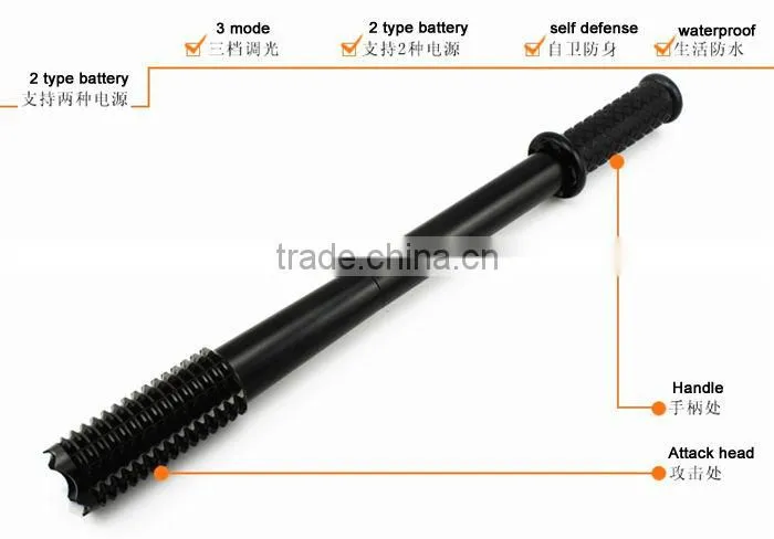 Goread Y32 LED torch LED 3W high bright police flashlight