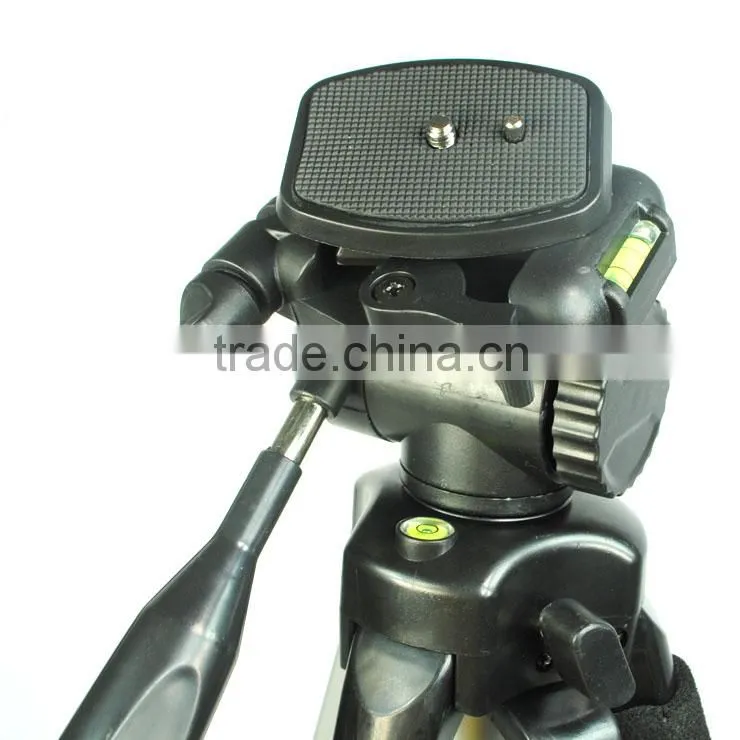 62" Cheaper Black professional camera tripod stand for camera