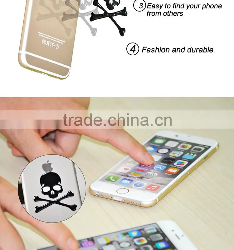Fashion personality and powerful anti-slip gel skin sticker for Iphone 6 and 6 Plus